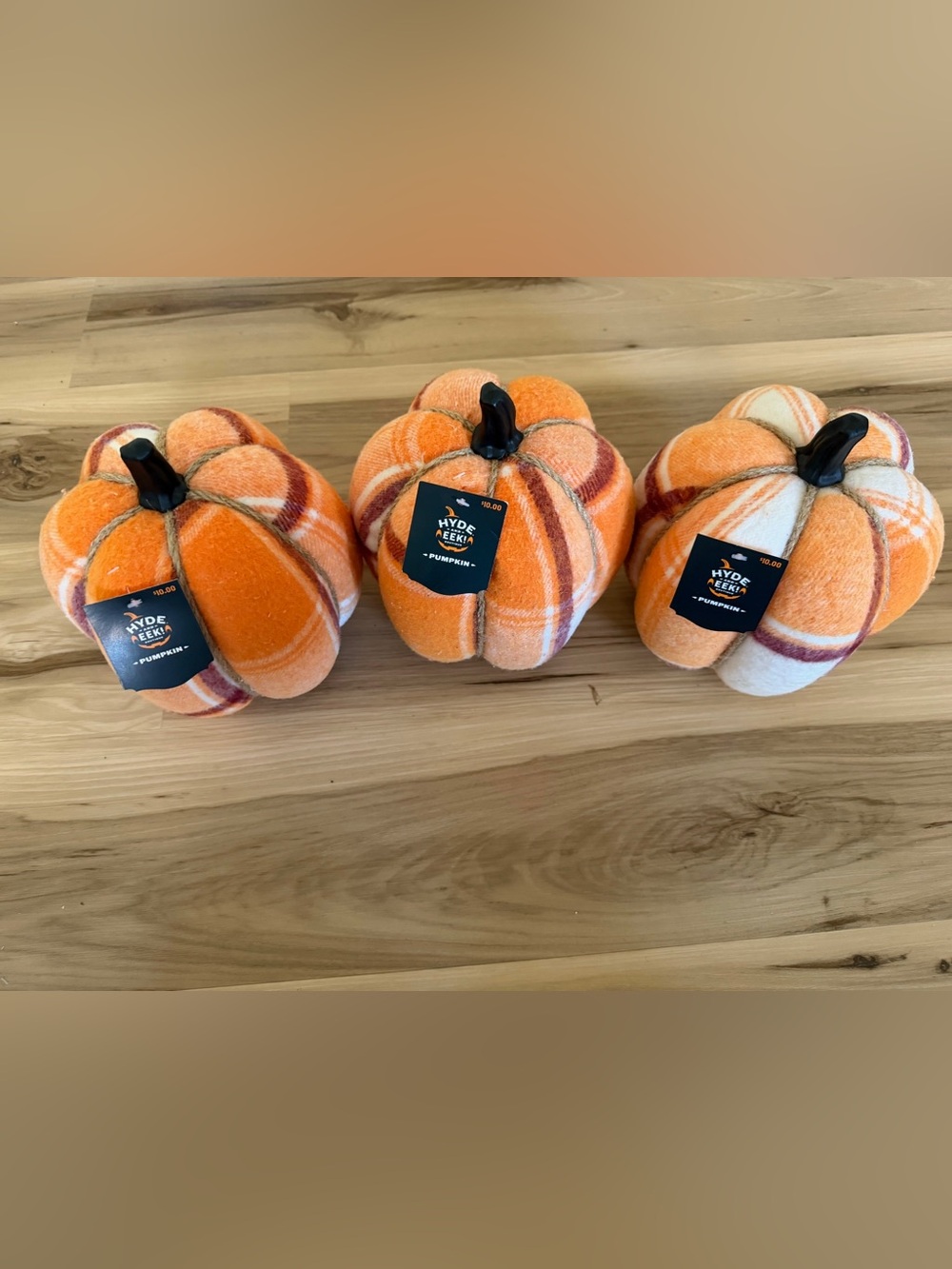 New Hyde and Eek Fall 3 pack of pumpkins